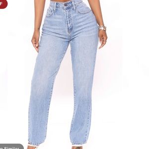 Fashion Nova hold me close jeans
